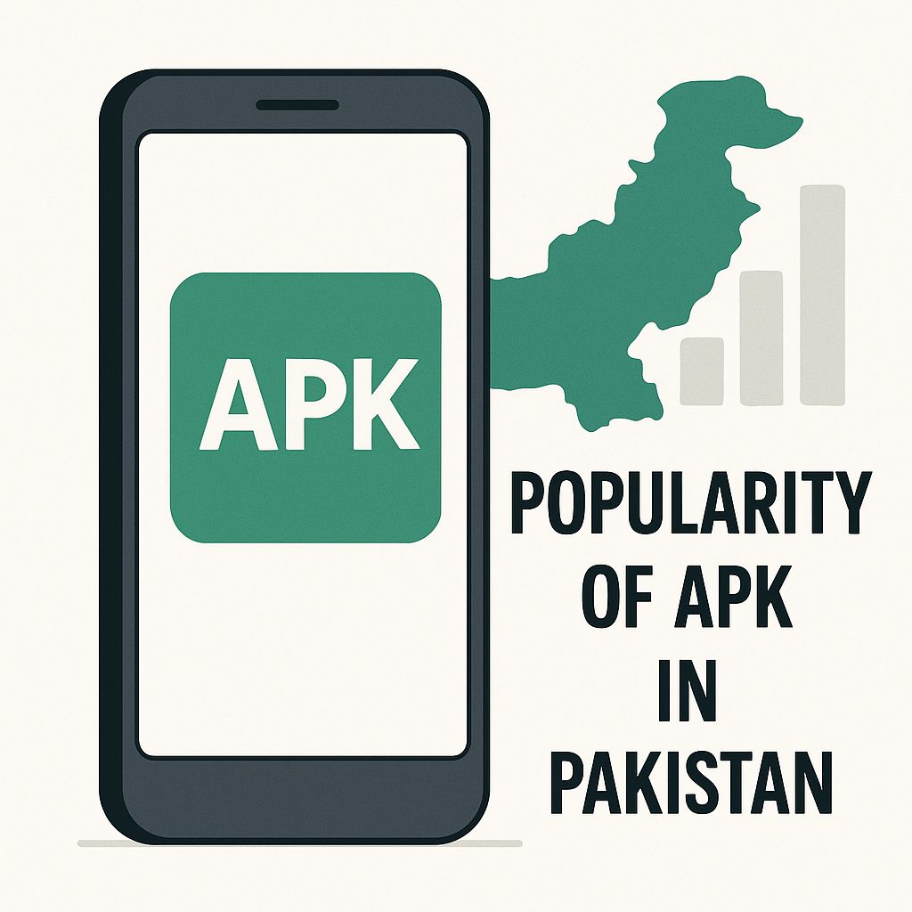Popularity of APK in Pakistan